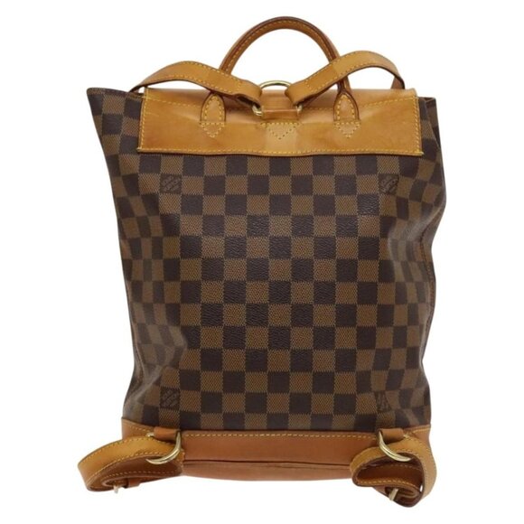 LOUIS VUITTON Damier Ebene Arlucan Backpack N99038 LV Auth BA3508 - Picture 2 of 16